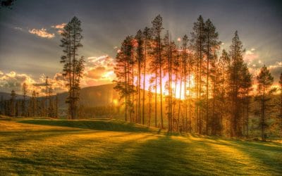 Golfing at Pole Creek near Winter Park, CO